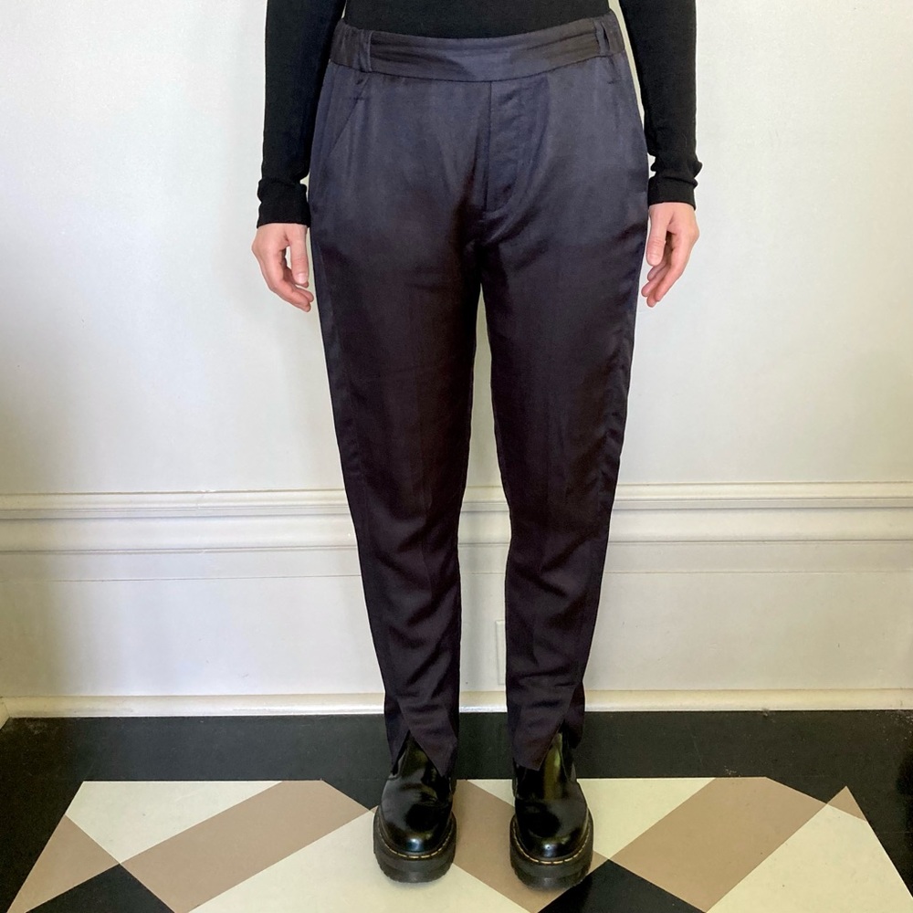 Maison Martin Margiela MM6 linen blend pants. 🖤